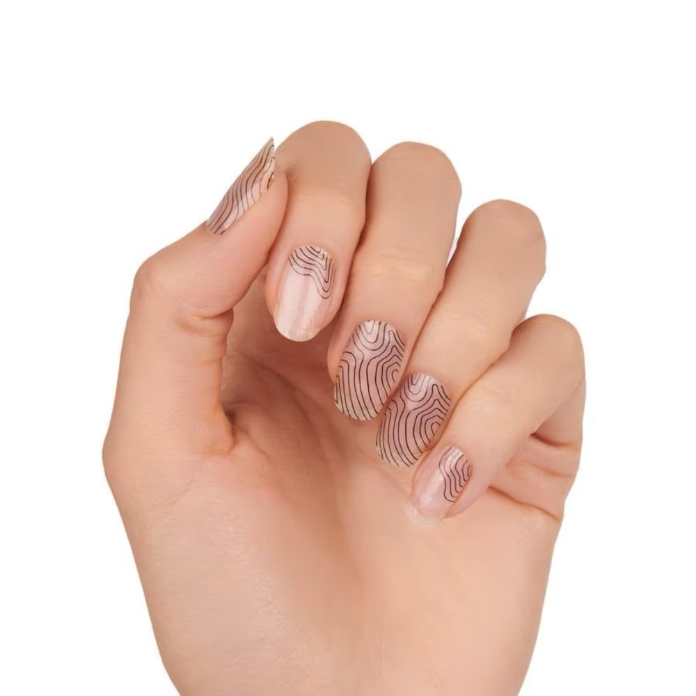 NEW Color Street 100% Real Nail Polish Strips- Out of Line